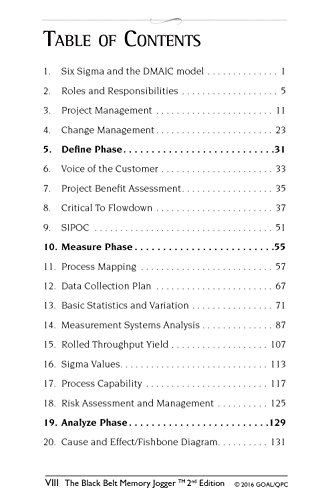 The Black Belt Memory Jogger (Second Edition) - Image 4
