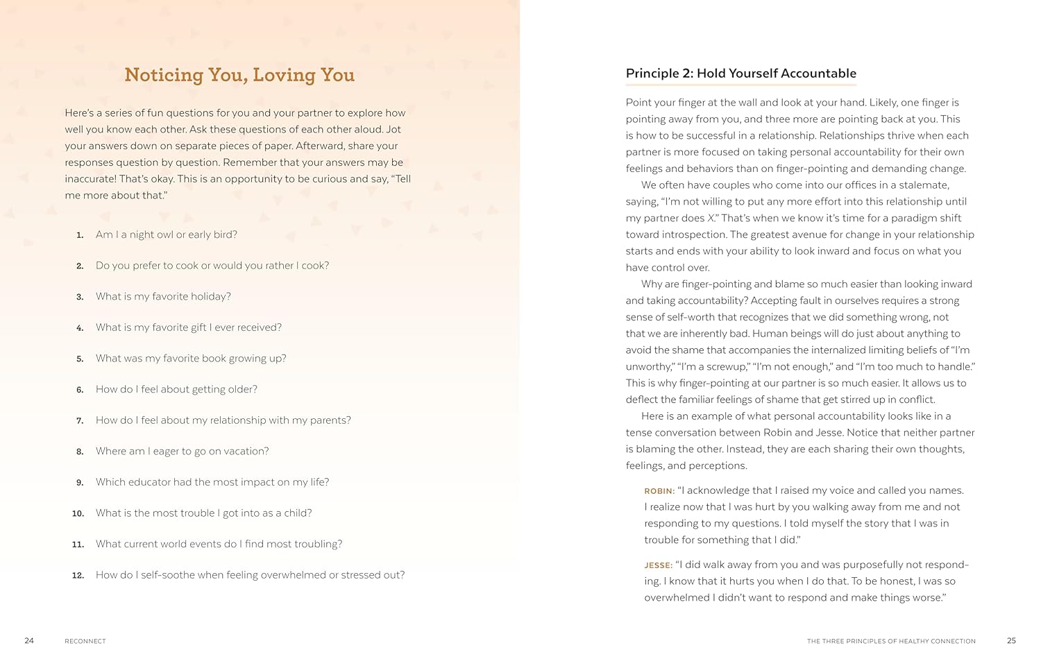 Reconnect: A Marriage Counseling Workbook: Guided ... - Image 9
